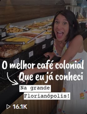Vídeo "O melhor café colonial que eu já conheci"